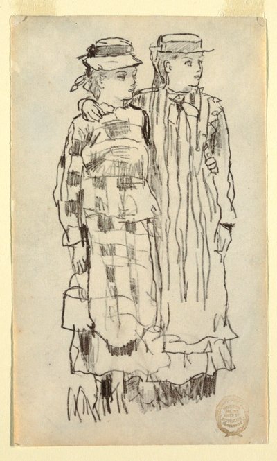 Zwei Mädchen von Winslow Homer