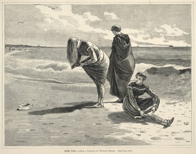 Hochwasser, aus Every Saturday: An Illustrated Journal of Choice Reading, 6. August 1870 von Winslow Homer