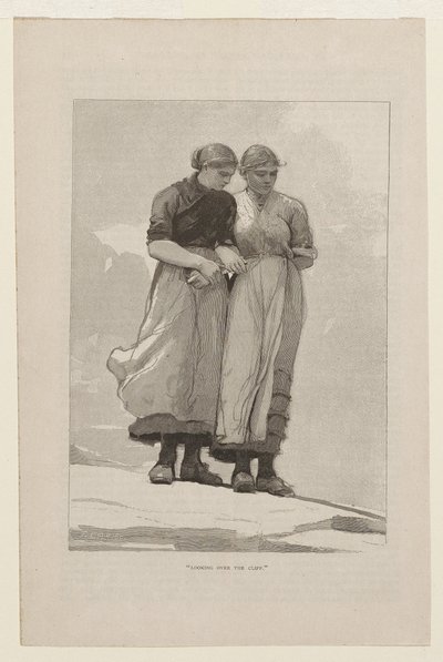 Blick über die Klippe von Winslow Homer