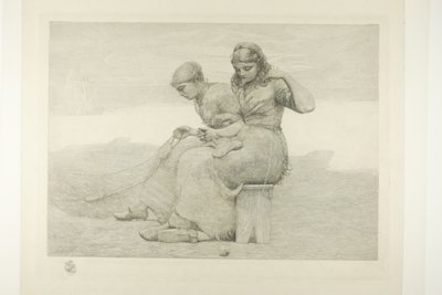 Netzreparierer von Winslow Homer