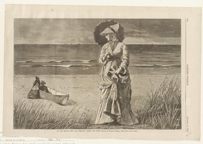 Am Strand - Zwei sind Gesellschaft, drei sind keiner von Winslow Homer