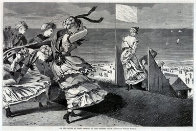 Auf der Klippe bei Long Branch, zur Badezeit, aus Harper