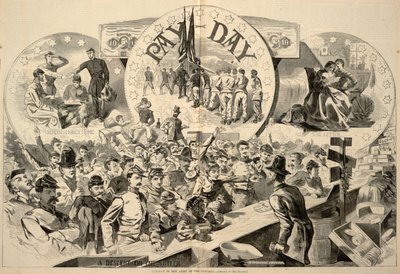 Zahltag in der Armee des Potomac, aus Harper