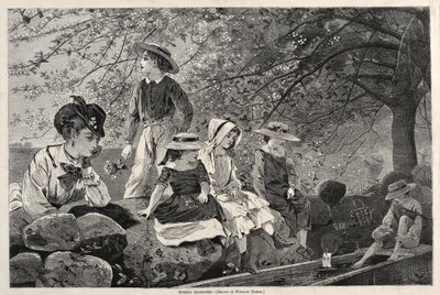 Frühlingsblüten von Winslow Homer