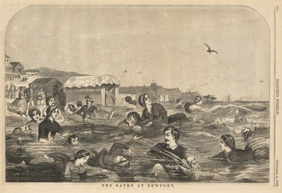 Das Bad in Newport, aus Harper von Winslow Homer