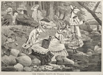 Die Angelpartie von Winslow Homer
