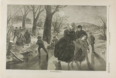 Die Schlittschuhsaison von Winslow Homer