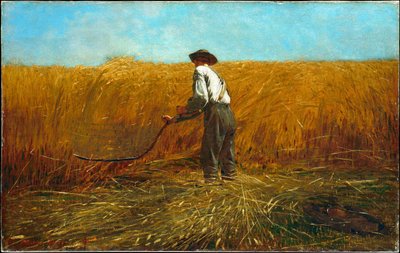 Der Veteran auf einem neuen Feld von Winslow Homer