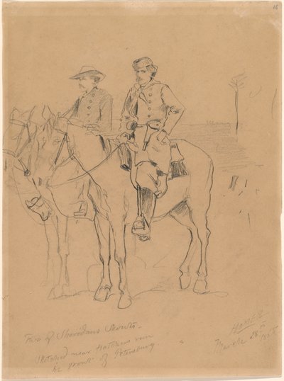 Zwei Späher von Winslow Homer