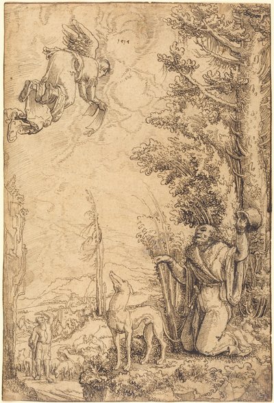 Die Verkündigung an Joachim von Wolf Huber