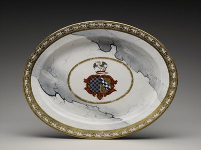 Teller von Worcester Porcelain Manufactory