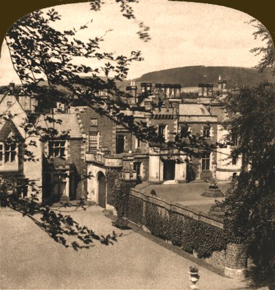 Abbotsford, Heim von Sir Walter Scott, Schottland, 1896 von Works and Sun Sculpture Studios