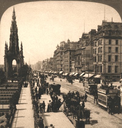 Princes Street, Edinburgh von Works and Sun Sculpture Studios