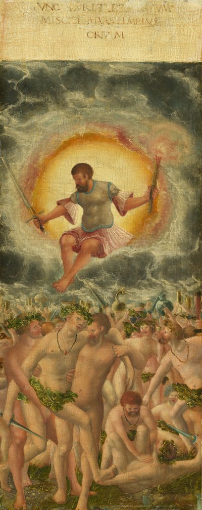 Die Herrschaft des Mars [rechtes Panel], ca. 1535 von Workshop of Albrecht Altdorfer