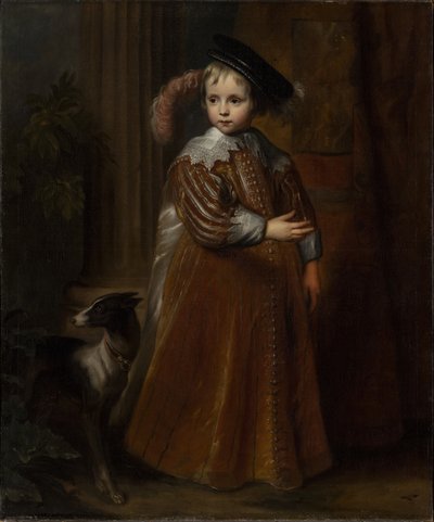 Porträt von Wilhelm II., Prinz von Oranien-Nassau von Workshop of Anthony van Dyck