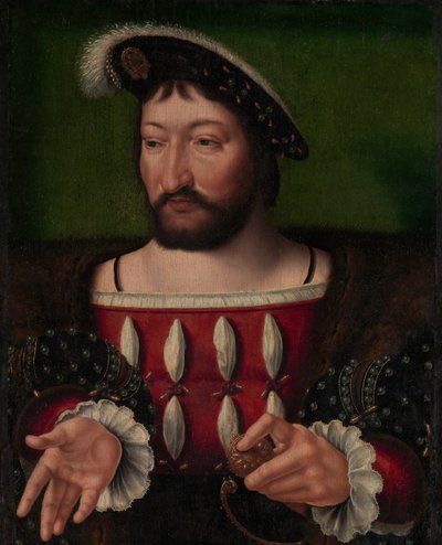Franz I. 1494-1547, König von Frankreich von Workshop of Joos van Cleve
