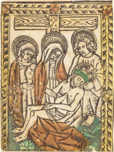 Die Beweinung von Workshop of Master of the Borders with