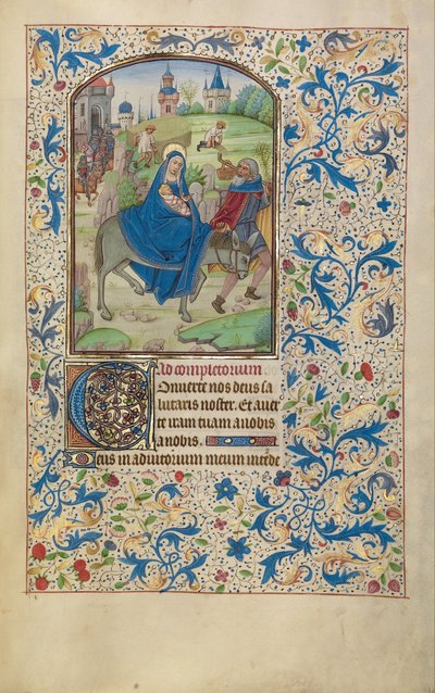 Die Flucht nach Ägypten von Workshop of Willem Vrelant