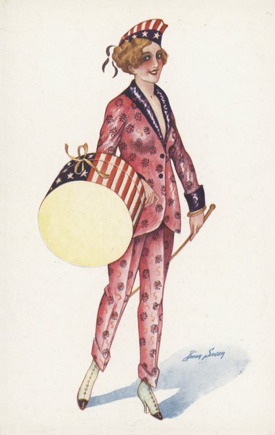 Amerikanisches Mädchen von Xavier Sager