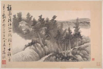 Landschaften mit Gedichten von Xian Gong