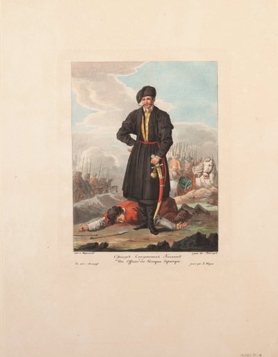 Der Saporoger Kosakenoffizier von Yegor Karneyev
