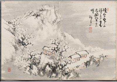 Malerei Dreizehn aus dem Album der Gemälde von Haizan von Yoshitsugu Haizan