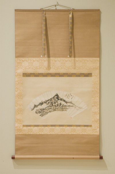 Hügel, Bäche und dunkle Wolken von Yuanqi Wang