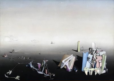 Azurblauer Tag von Yves Tanguy