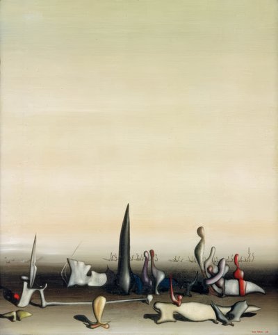 Vererbung erworbener Eigenschaften von Yves Tanguy