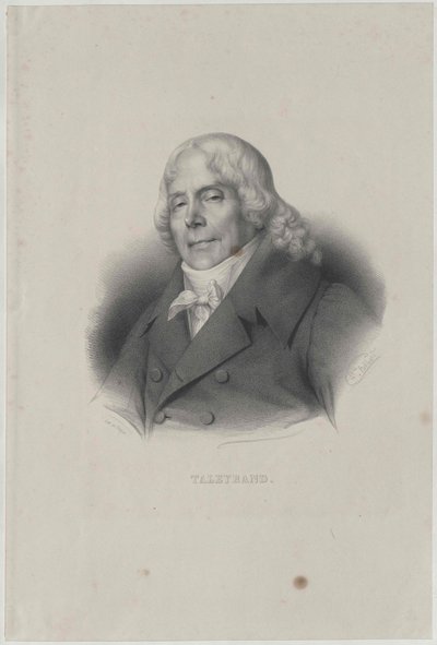 Charles Maurice Herzog Talleyrand-Perigord von Zephirin Felix Jean Marius Belliard
