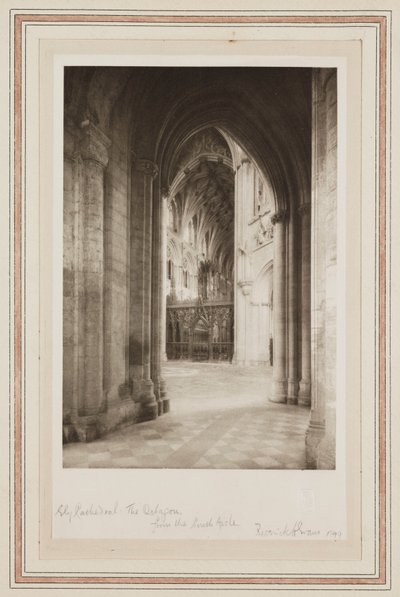 Ely Cathedral, das Oktagon vom Südschiff von John Pardon