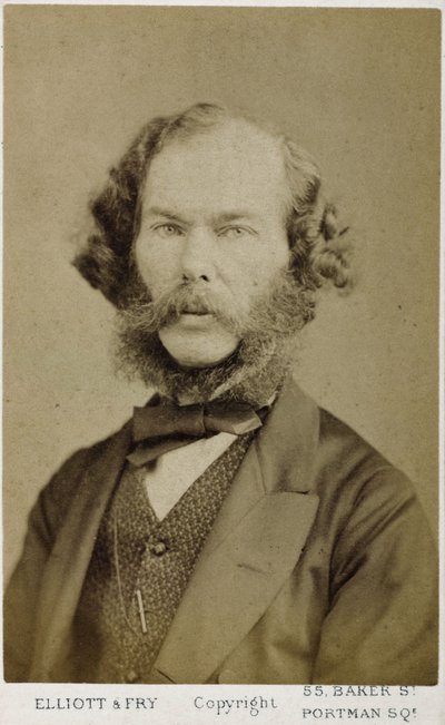George Henry Lewes, englischer Schriftsteller und Philosoph, ca. 1865-1878 von Ferdinand Georg Waldmuller