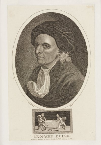 Leonhard Euler, Mathematiker, ca. 1770er von Frederick (attr. to) Barnard