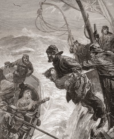 Der Verlust des Dampfschiffs Clan Macduff von . .