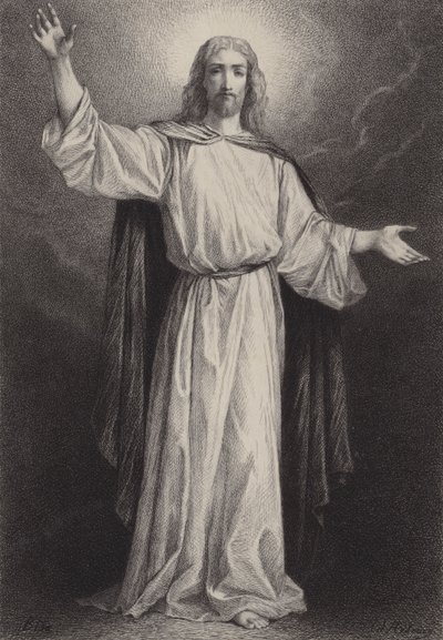 Jesus Christus von after Albert Robida