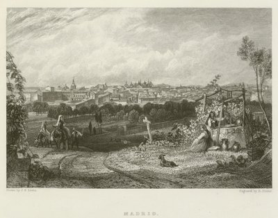 Madrid von after John Frederick Lewis
