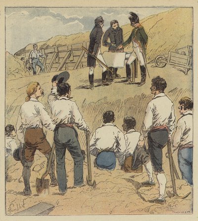 Ich hatte eine große Anzahl von Kanälen gebaut von after Louis Charles Bombled