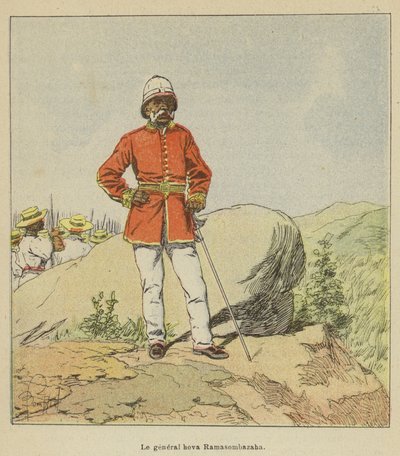 General Hova Ramasombazaha von after Louis Charles Bombled