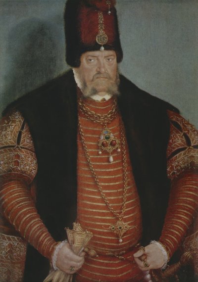 Porträt von Joachim II von after Lucas Cranach the Elder