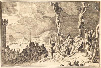 Christus stirbt am Kreuz von after Sébastien Le Clerc I