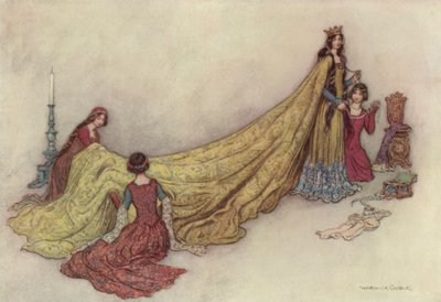 Geoffrey Chaucer, Die Geschichte des Klerikers von after Warwick Goble