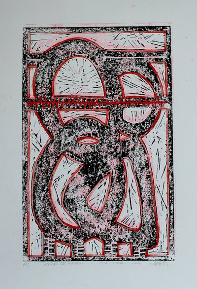 Primitives grafisches Monster von andrea de ranieri