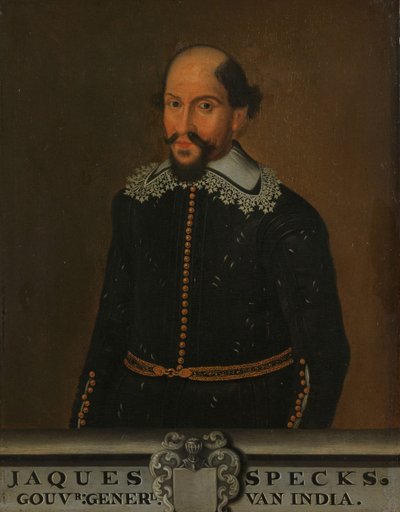 Porträt von Jacques Specx, Generalgouverneur der Niederländischen Ostindien-Kompanie von anonymous (copy after)