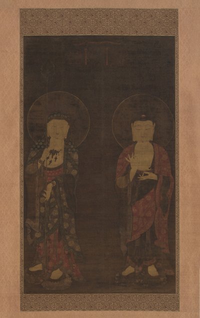 Amitabha und Kshitigarba von anonymous 