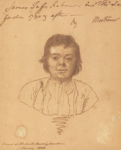 Porträt von James Tuffs von attributed to John Hamilton Mortimer