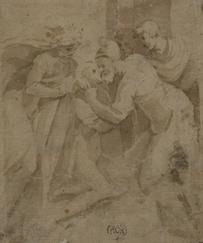 Rückkehr des verlorenen Sohnes von called Schiavone Andrea Meldolla