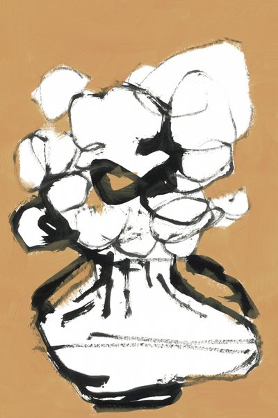 Abstrakte Blumenvase von cartissi