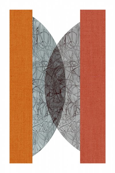 Abstrakte Orange Geometrie von cartissi