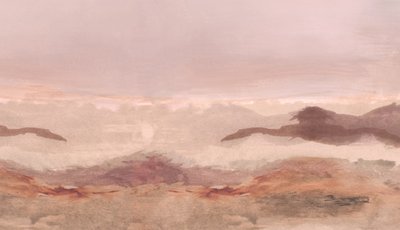 Abstrakter Rosa Horizont von cartissi