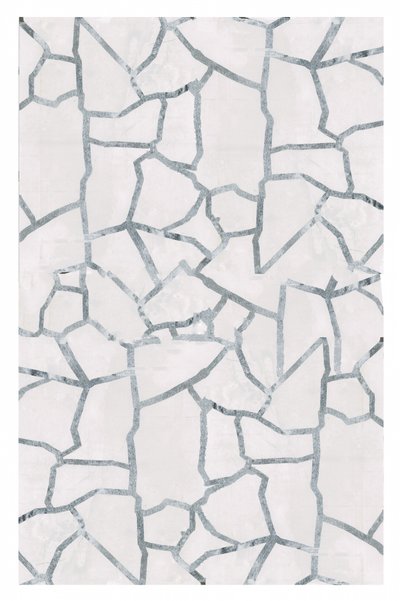 Abstraktes Silbernes Mosaik von cartissi
